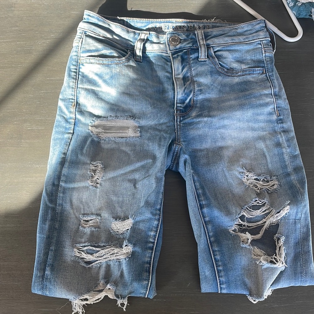 American Eagle skinny high rise jeggings